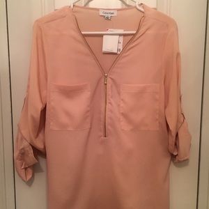 Pink Calvin Klein Dress Top